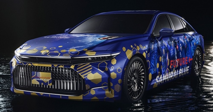 與車企聯(lián)動(dòng)，日本足協(xié)與豐田汽車共同打造日本國家隊(duì)特別車型