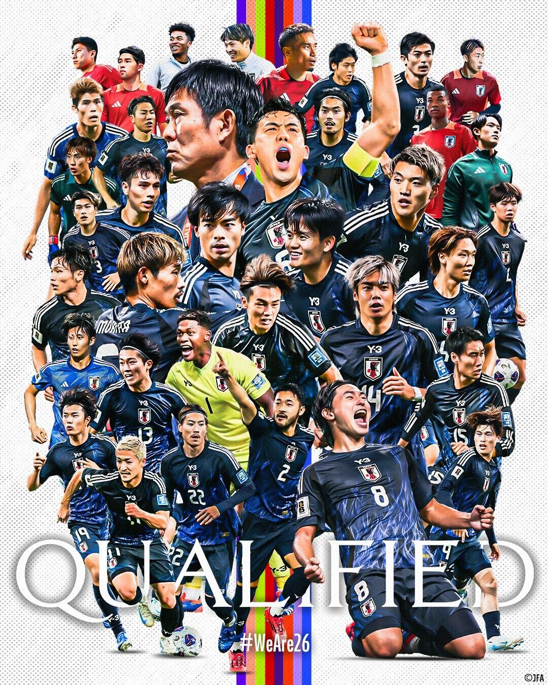 斷層領(lǐng)先！日本7輪6勝1平提前晉級(jí)世界杯，全球除東道主外首隊(duì)！